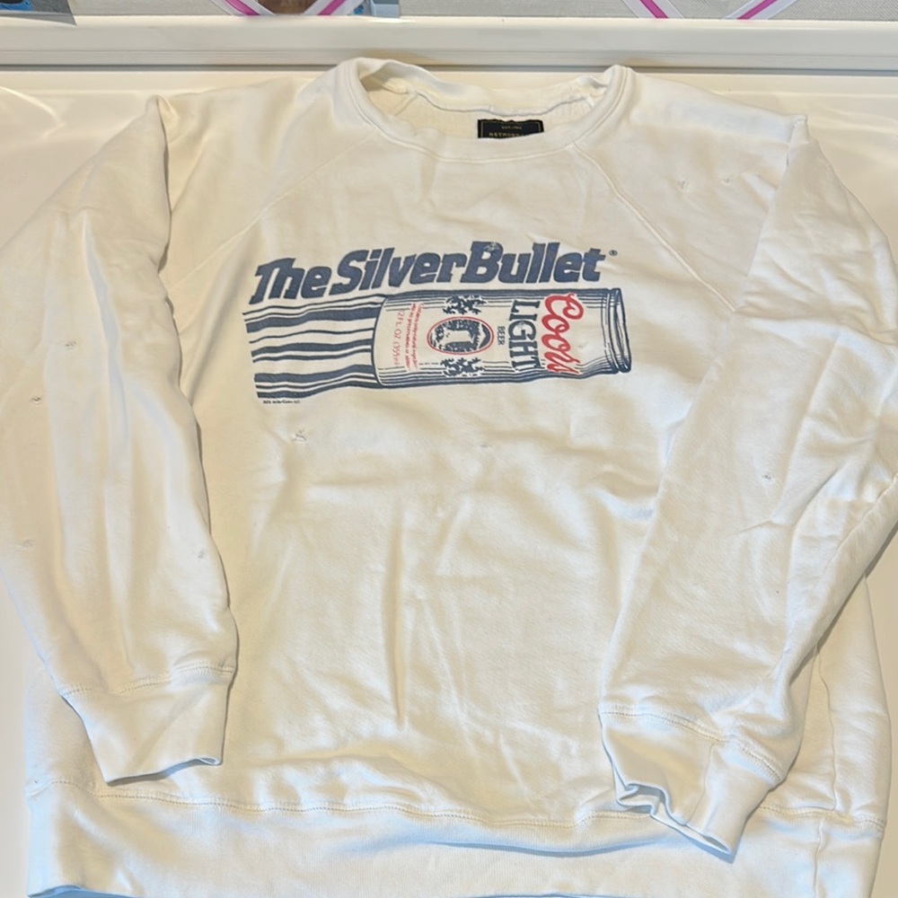 Original Retro Brand White 'The Silver Bullet' Sweatshirt